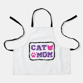 Cat mama schort