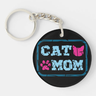 Cat mama sleutelhanger