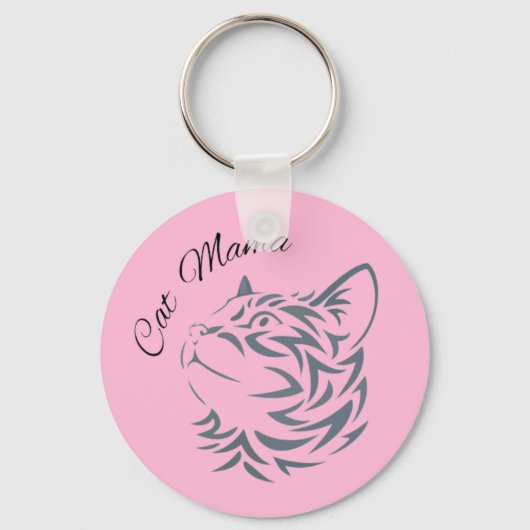 Cat Mama Sleutelhanger (Voorkant)