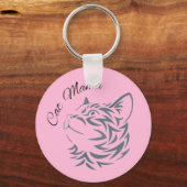 Cat Mama Sleutelhanger (Voorkant)