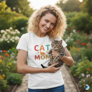 Cat mama t-shirt