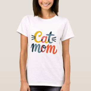 Cat mama t-shirt