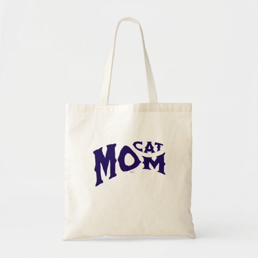 Cat mama tote bag (Voorkant)