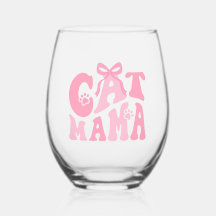 Cat Mama Verre Chat Maman Amoureux des chats cadea