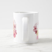 Cat Maman Mug - Cute Floral Kitten Coffee Coffee (Dos)