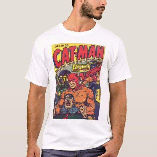 Cat-Man Comics #20 T-shirt (Voorkant)