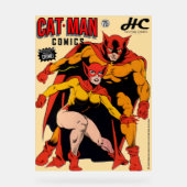 CAT-MAN Comics Acrylic Sign (Recto)