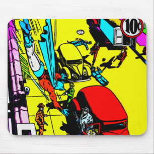 Cat-Man Comics Mousepad uit 1940 Muismat