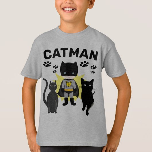 CAT-MAN T-shirt (Voorkant)