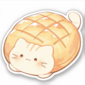 Cat Melon Bread Sticker (Voorkant)