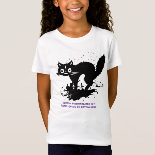  Cat Meme Shirt, Volwassenen & Kinderen T-shirt (Voorkant)