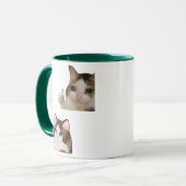 Cat Meme Thumbs Up Funny OK Cat Meme Kitten Mug (Devant gauche)