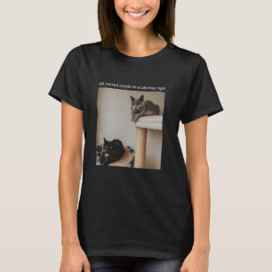 Cat Meme Tshirt Gekke Cat Funny Kat Meow Hiss Ki