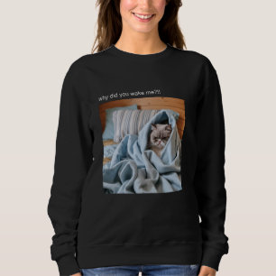 Cat Meme Tshirt Gekke Cat Funny Kat Meow Hiss Ki