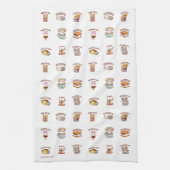 CAT MEMES keukenhanddoek (Verticaal)