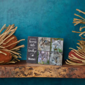 Cat Memorial Keepomwille Sympathie Foto Pet Loss Fotoplaat (Zijkant)