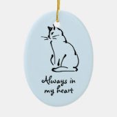  Cat Memorial Ornament (Voorkant)