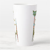 Cat Meoow Latte Mug (Devant)