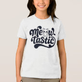 Cat Meow-Tastic Fantastic Tri-Blend Shirt (Voorkant)