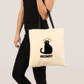 Cat Meowdy Tote Bag (Voorkant (product))