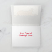 Cat Merry Xmas 1921 Kaart (Binnen)