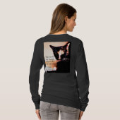 Cat Messenger T-shirt (Achterkant volledig)