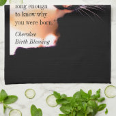 Cat Messenger Theedoek (Gevouwen)