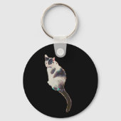 Cat Metal Sleutelhanger (Achterkant)