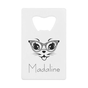 Cat mode kredietkaart flessenopener