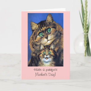 Cat Moederdag Kaart