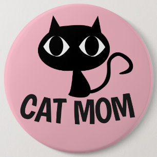 CAT MOM-Buttonnen Ronde Button 6,0 Cm