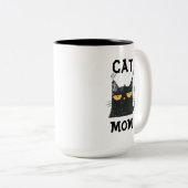 Cat Mom Coffee Mug (Devant droit)