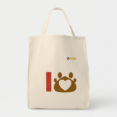Cat Mom Heart Tote Bag – Minimal Pet Lover Gift (Devant)