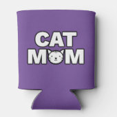 CAT MOM-Koelbox (Paars) Blikjeskoeler (Achterkant)