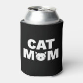 CAT MOM-Koelbox (zwart) Blikjeskoeler (Blikje Voorkant)