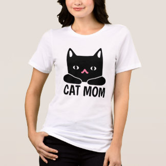 CAT MOM LIEF ZWARTE KAT T-Shirt