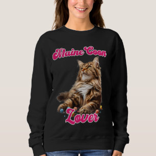 Cat Mom MAINE COON LOVER Maine Coon Eigenaar Trui
