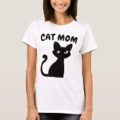 Cat Mom Moederdag T-shirts (Voorkant)