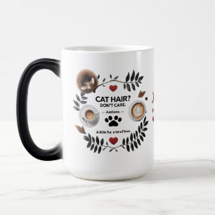 Cat Mom Morphing Mok – 15 oz Magic Coffee Cup