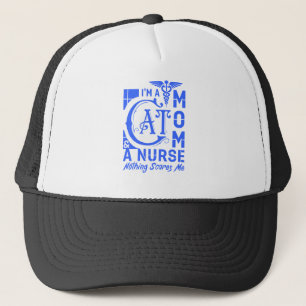 Cat Mom Nurse - Grappig cadeau voor verpleegkundig Trucker Pet
