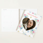 Cat Mom Photo & Name Planner (Devant avec enveloppe)