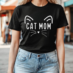 Cat Mom Schattigee Leuke Kattenliefhebber Mama T-shirt