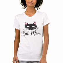 cat mom shirt for women T shirt