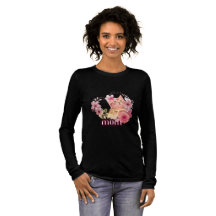 Cat Mom Shirt – Schattigee Bloemen Kitten Graphic