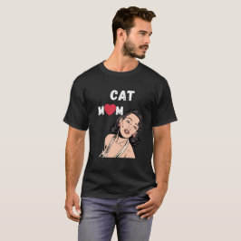 Cat mom t-shirt