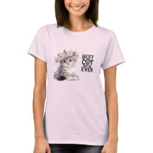 Cat Mom T-shirt ( voor de kattenliefhebbers )