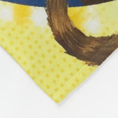 Cat Moon Love is with you Fleece Deken (Hoek)