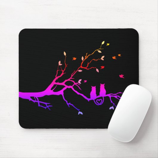 Cat Mouse Mat Muismat (Met muis)