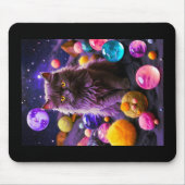 Cat Mouse Pad – Perfect Gift for Cat Lovers Muismat (Voorkant)