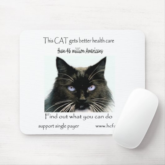 Cat mousepad muismat (Met muis)